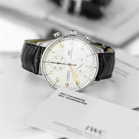 iwc schaffhausen double second hand|iwc schaffhausen price list.